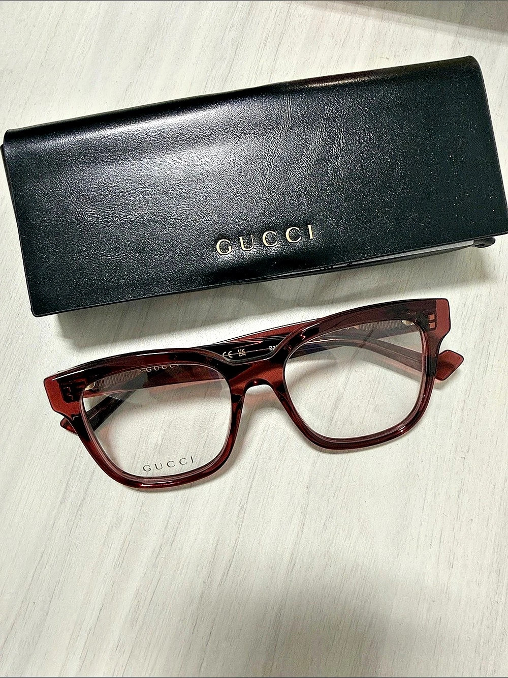 Gucci GG0958O Women's Brown Eyeglasses